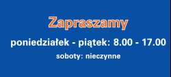 Zmiana godzin pracy